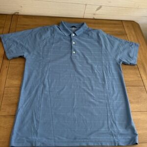 Zero Restriction Polo Shirt Mens XL Tour Series Golf Deutsche Bank Championship